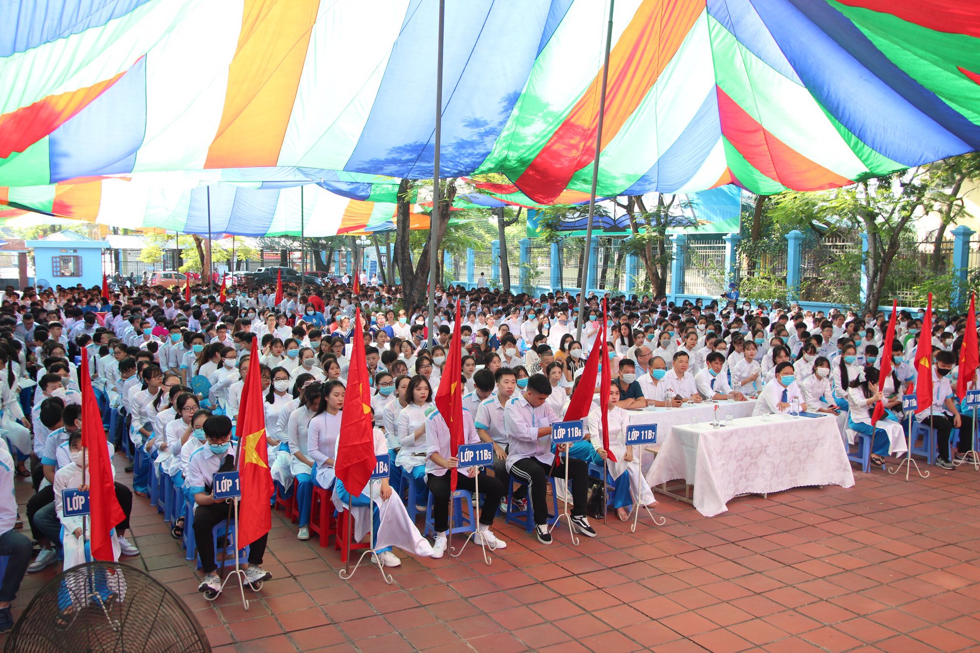 Học sinh không đi tổng duyệt khai giảng bị hạ hạnh kiểm, không được tham dự ngày khai trường? - Ảnh 1