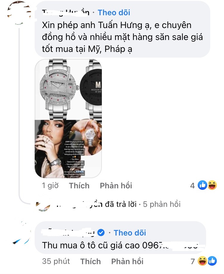 Tuấn Hưng đăng stt, dân mạng ào ào kéo vào bán hàng để kiếm bộn tiền - Ảnh 1