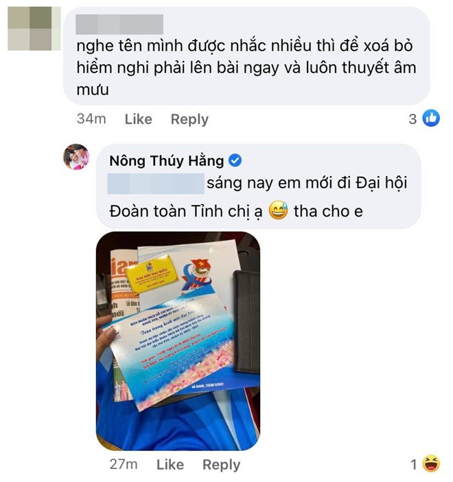 Hoa hậu Nông Thúy Hằng bất ngờ lên tiếng xin CĐM buông tha - Ảnh 1