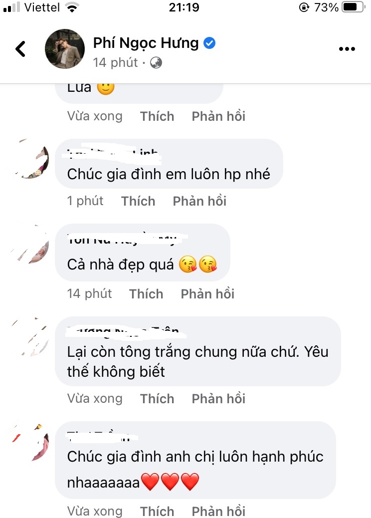 Phí Ngọc Hưng và Trương Mỹ Nhân lần đầu đăng tải khung hình chung có con gái Bona - Ảnh 1