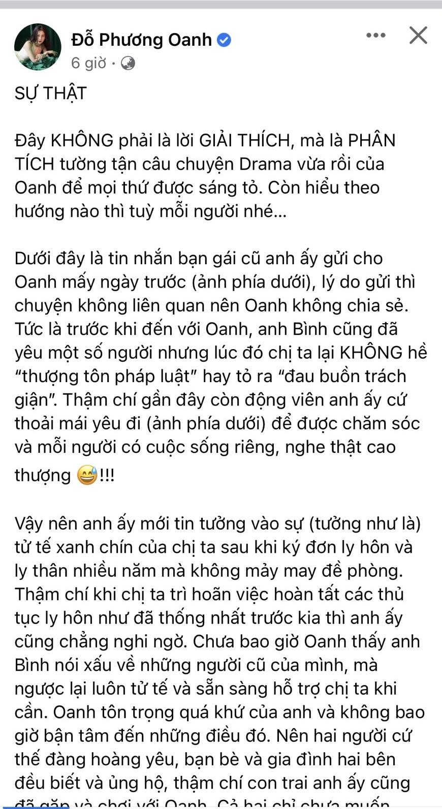 Nửa đêm, Phương Oanh tung hình ảnh được vợ Shark Bình cổ vũ yêu đương - Ảnh 1