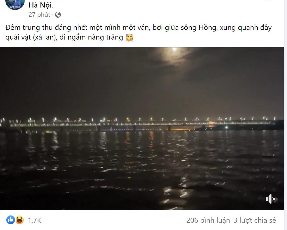 Shark Bình đưa con đi chơi sông Hồng, Phương Oanh ngồi uống rượu vang tại gia - Ảnh 1