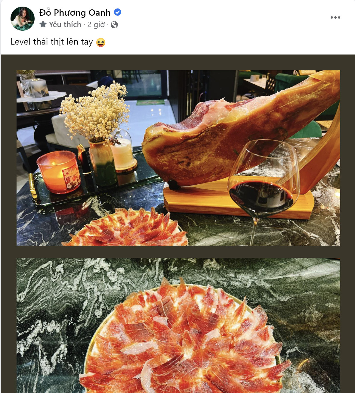 Shark Bình đưa con đi chơi sông Hồng, Phương Oanh ngồi uống rượu vang tại gia - Ảnh 1