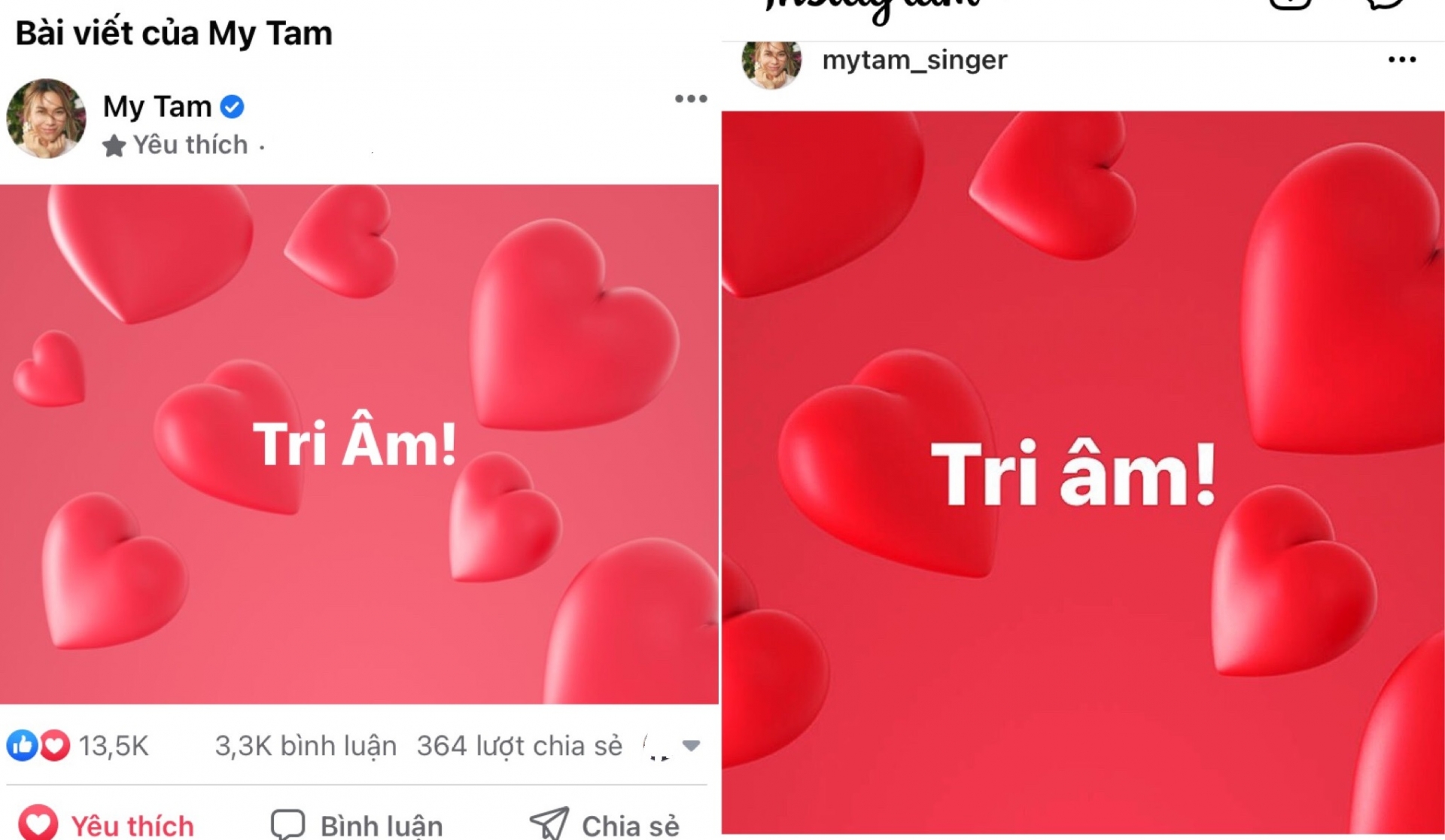 Nửa đêm, Mỹ Tâm chỉ đăng hai chữ này cũng khiến người hâm mộ 