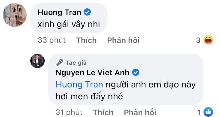 Việt Anh lên mạng buông lời 