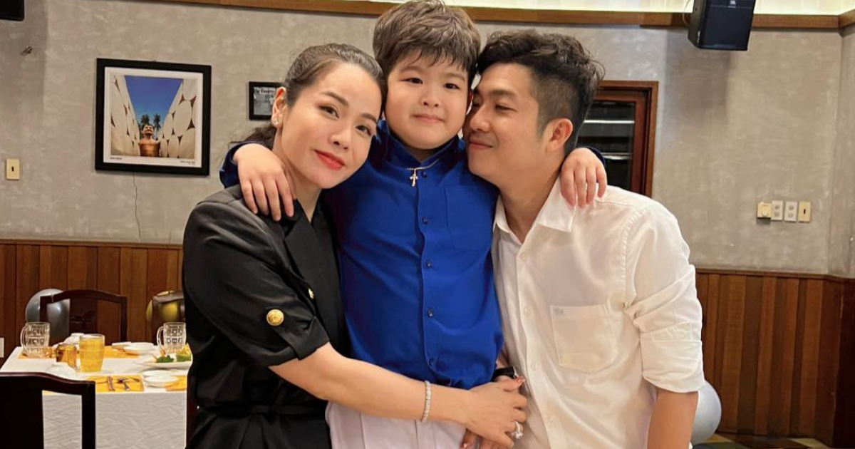 Nhật Kim Anh và chồng cũ lại kề sát nhau tại sinh nhật con trai