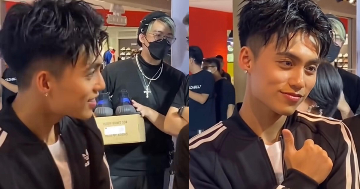 Hình ảnh của Mono ngập tràn MXH nhưng spotlight lại thuộc về chàng trai lạ mặt phía sau