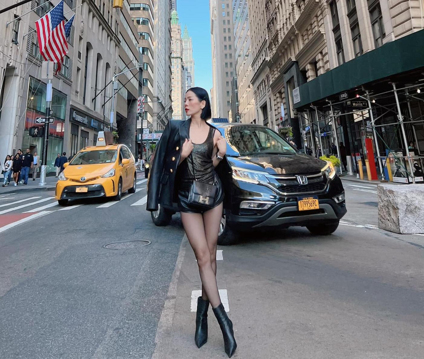 Lệ Quyên thả dáng trên đất Mỹ - Ảnh 3