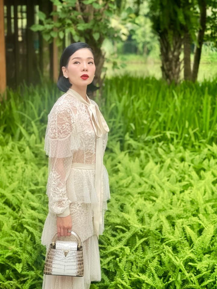 Lệ Quyên thả dáng trên đất Mỹ - Ảnh 1