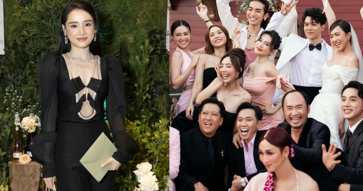 Nhã Phương - Trường Giang được khen vì ứng xử tinh tế khi Diệu Nhi, Liêu Hà Trinh cưới cùng ngày