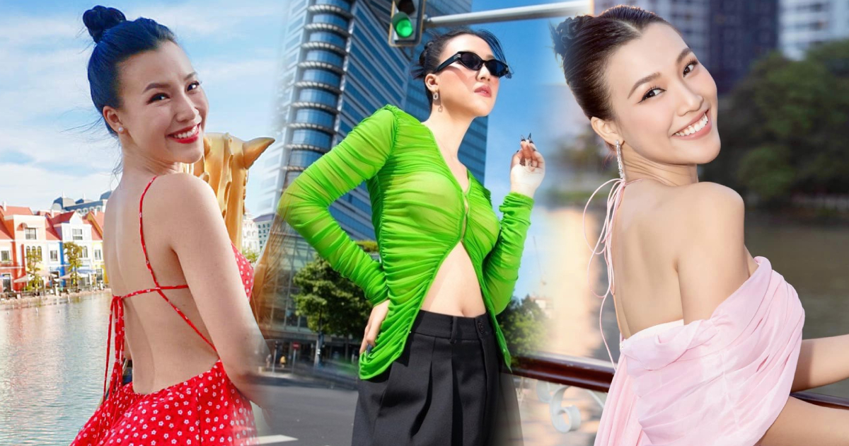 "Mẹ đơn thân" Hoàng Oanh ngày càng chuộng phong cách hở bạo, tự tin khoe dáng nóng bỏng