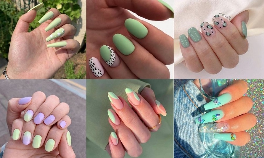 "Dân chơi" hệ colorblock thì không thể bỏ qua những mẫu nail màu sắc đang hot nhất 2022