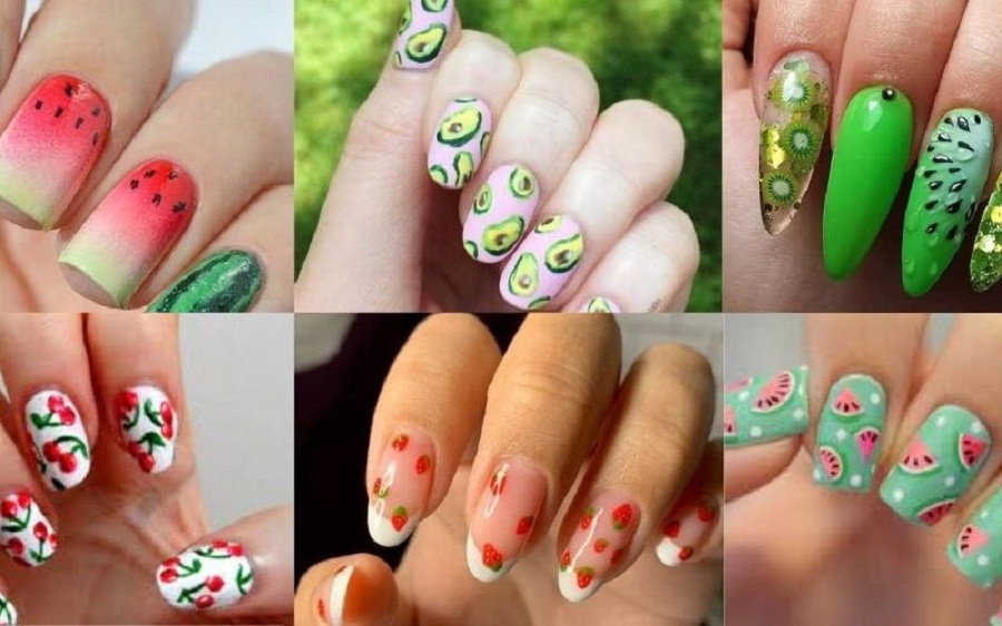 TOP 22 mẫu nail họa tiết trái cây được yêu thích nhất mùa hè  XinhXinhvn