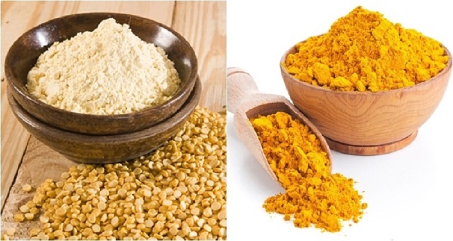 Top 10 công thức làm mặt nạ tinh bột nghệ trị mụn cực hiệu quả cho bạn - Ảnh 1