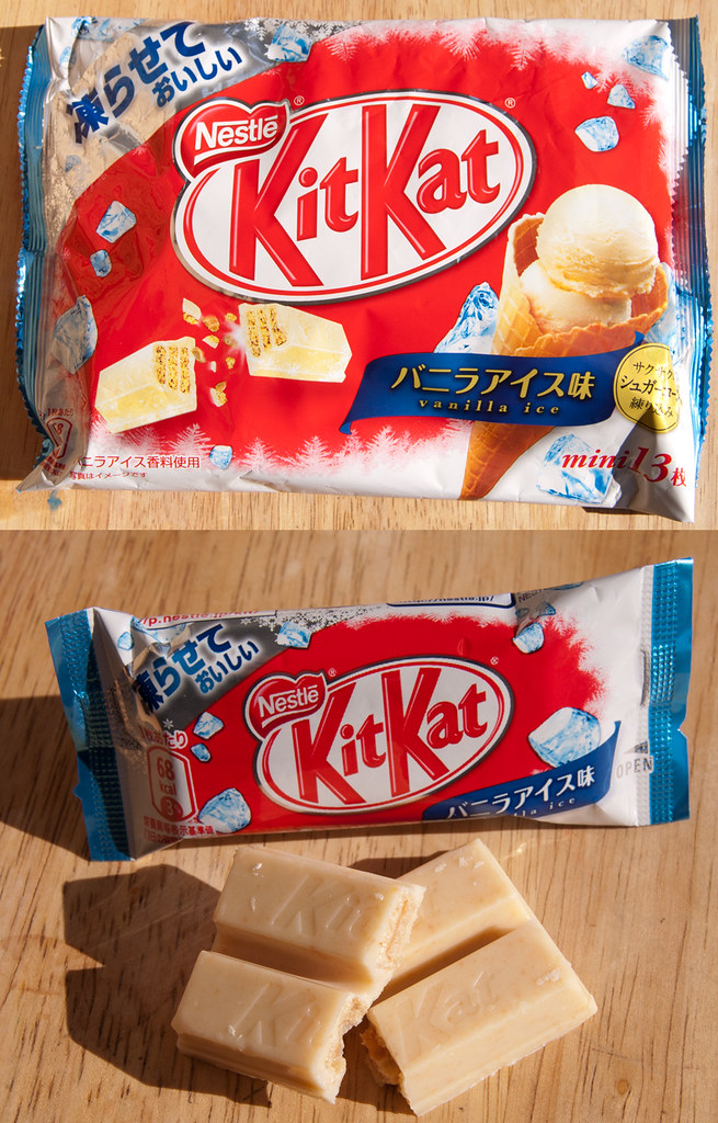1 phiên bản Kit Kat ngọt ngào như vòng tay âu yếm: Kit Kat kem vani.