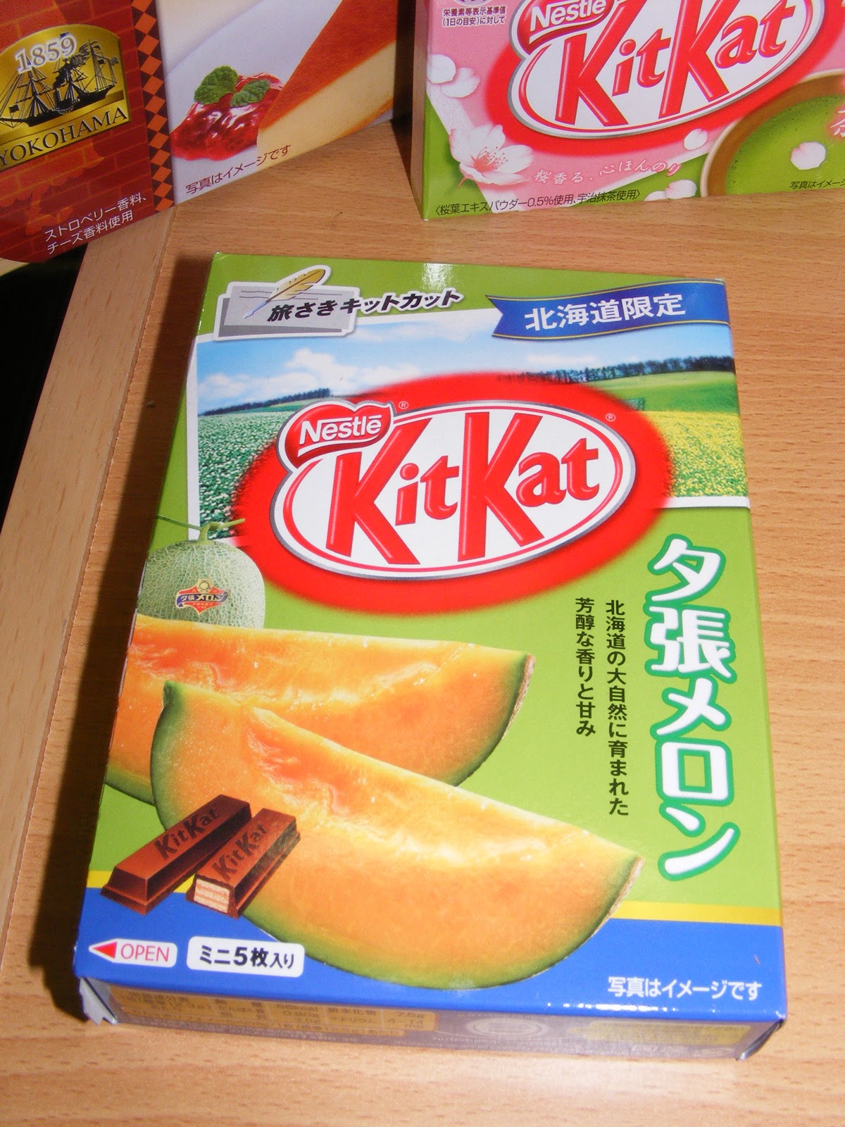 Người Nhật rất thích dưa lưới nên việc có Kit Kat phiên bản dưa lưới chẳng có gì ngạc nhiên.