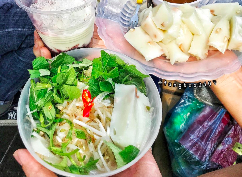 Bánh đúc nộm, món ăn chơi thanh cảnh ngày hè của Hà Nội