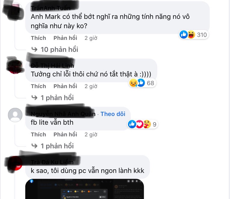 Facebook mới update, từ nay chỉ xem được số người like, tim nhưng cụ thể là ai thì 