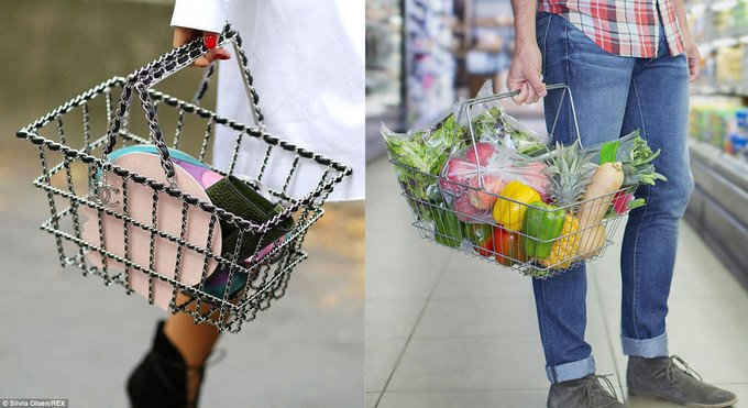 'Chiếc giỏ đi siêu thị' sang chảnh đến từ Chanel.