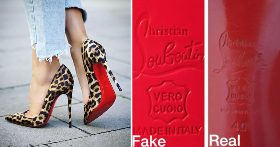 Đẳng cấp của một đôi giày Louboutin nằm ở phần đế chất lượng, đẹp không tì vết.