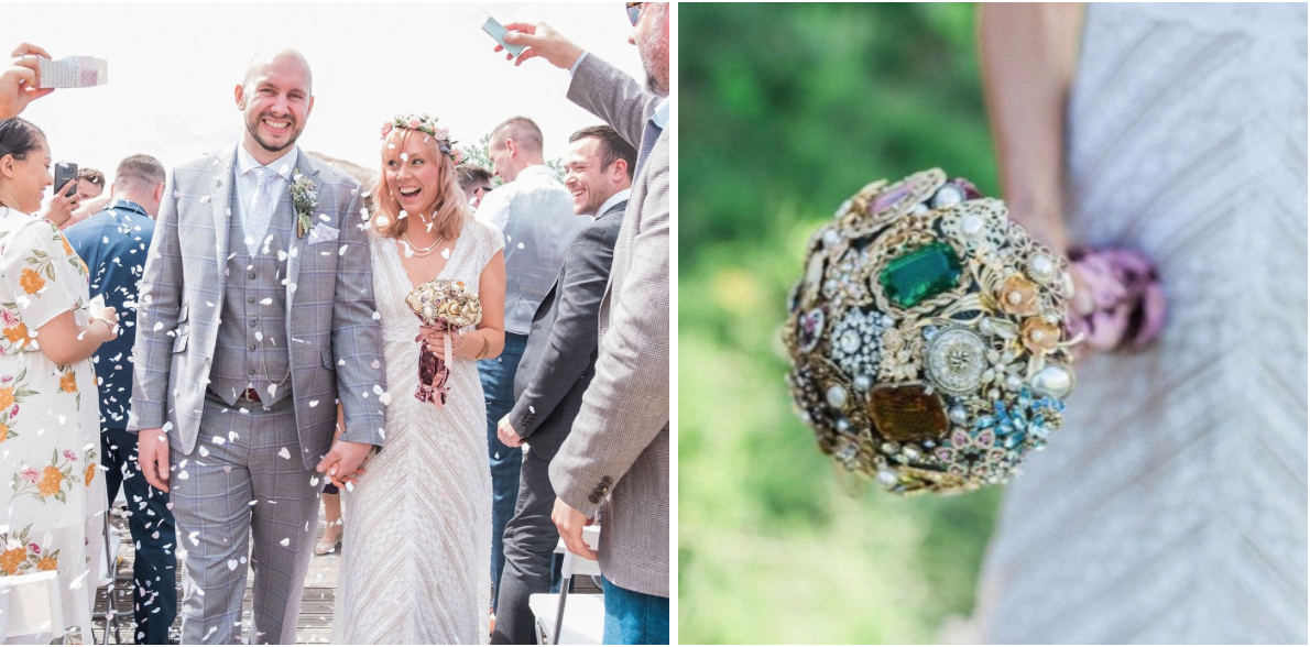 Đồ cưới second-hand từ đồ cũ của cô dâu Anh