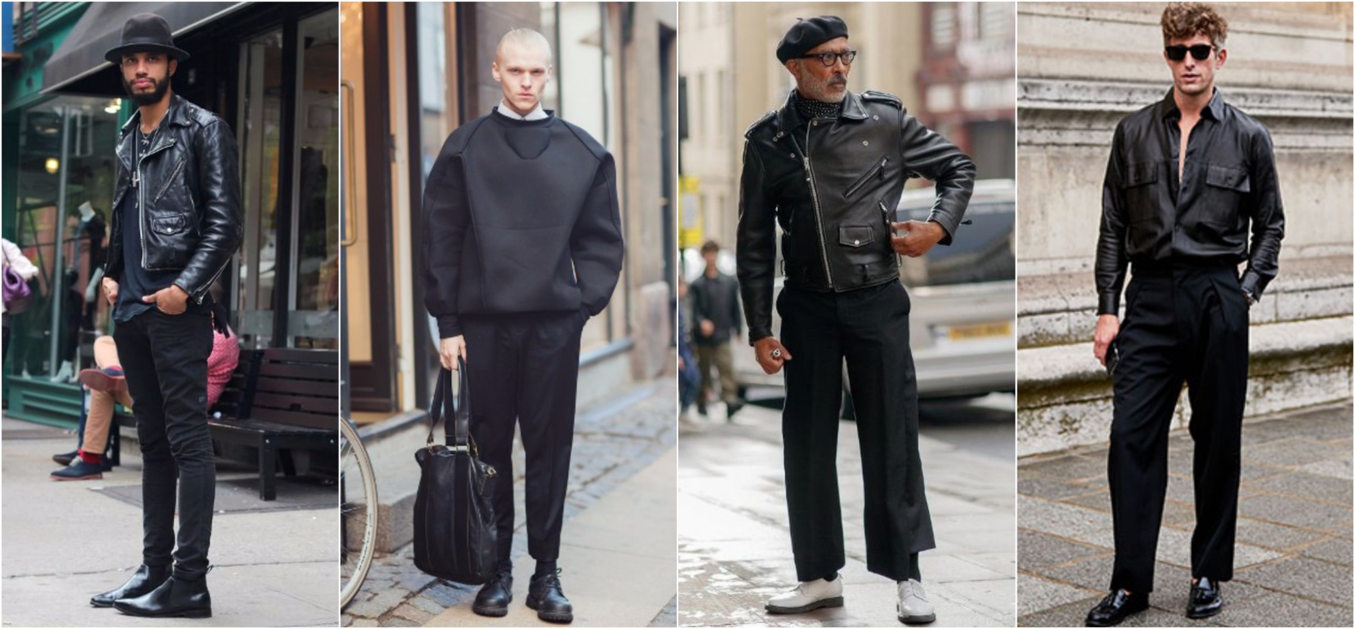 Những chiếc áo khoác da, áo sơ mi vải satin hay sweater oversize sẽ làm bạn thêm phần khác lạ trong phong cách Smart-casual.