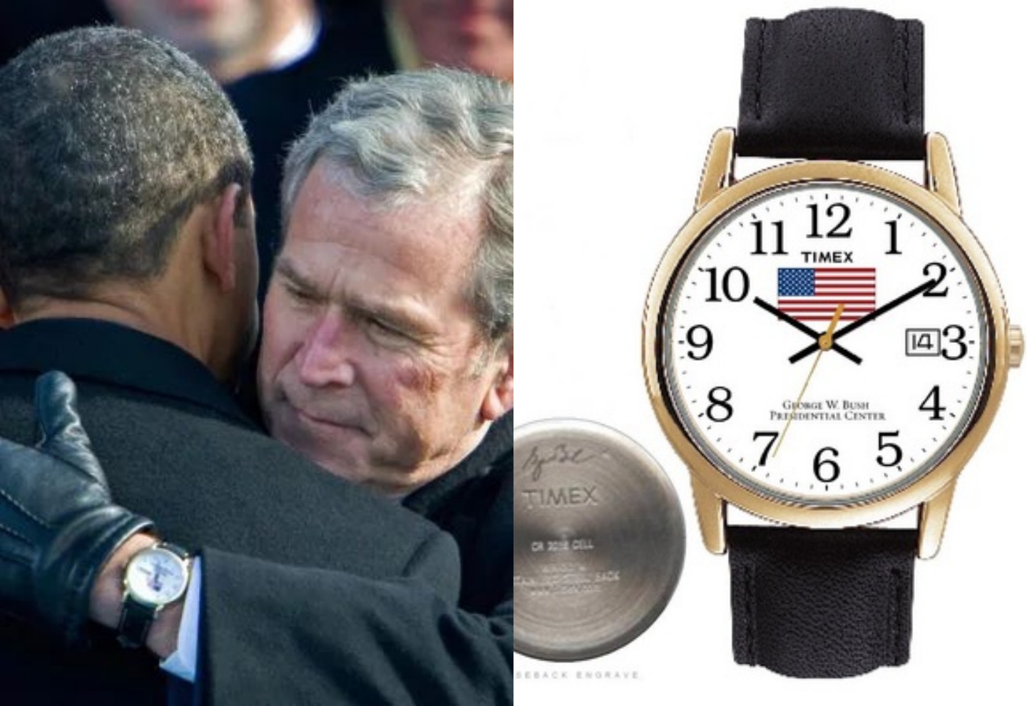 George W.Bush ưa chuộng dòng đồng hồ bình dân của hãng Timex chỉ có giá gần 1tr200 đồng.