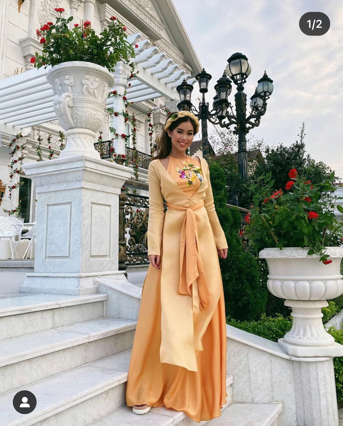 Con gái, con dâu lẫn con dâu tương lai nhà Jonathan Hạnh Nguyễn đọ sắc với áo dài trong ngày Tết - Ảnh 5