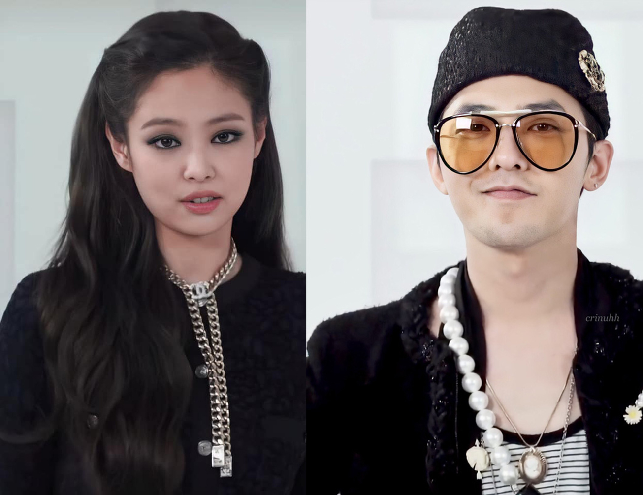 Cả G-Dragon và Jennie đều được hâm mộ bởi phong cách thời trang ấn tượng, luôn là những 'gương mặt vàng trong làng tạo trend'. Nếu tin đồn hẹn hò là thật thì quả là một cặp đôi ' trai và gái đều có cả tài lẫn sắc'.
