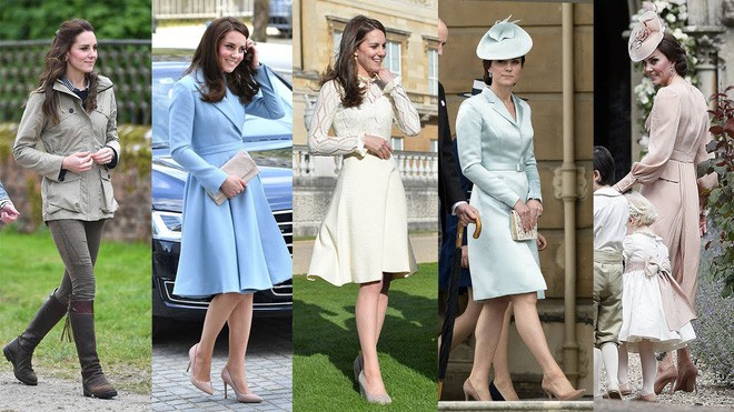 Tủ áo choàng trị giá 3 tỷ đồng của công nương xứ Cambrige, Kate Middleton