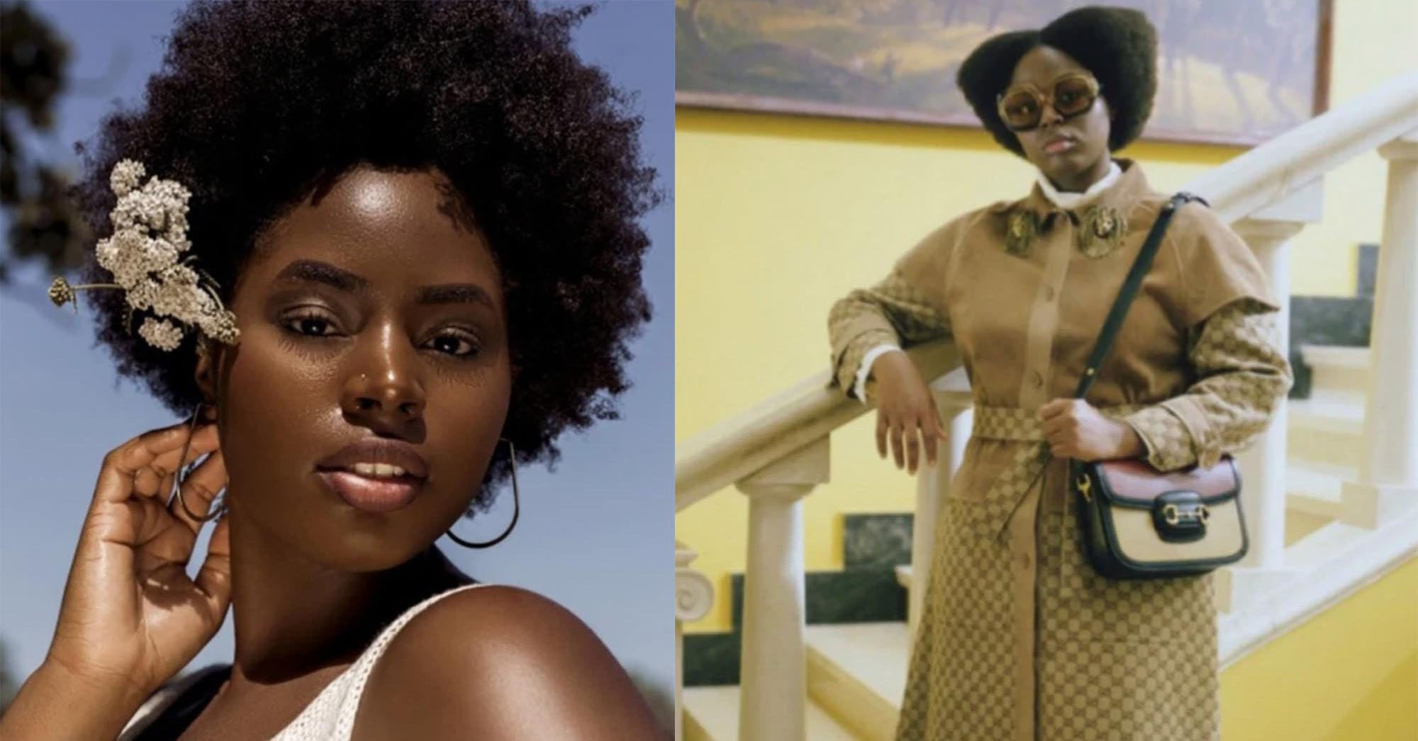 Người mẫu Gucci ăn mặc sành điệu từng là nhân viên vệ sinh