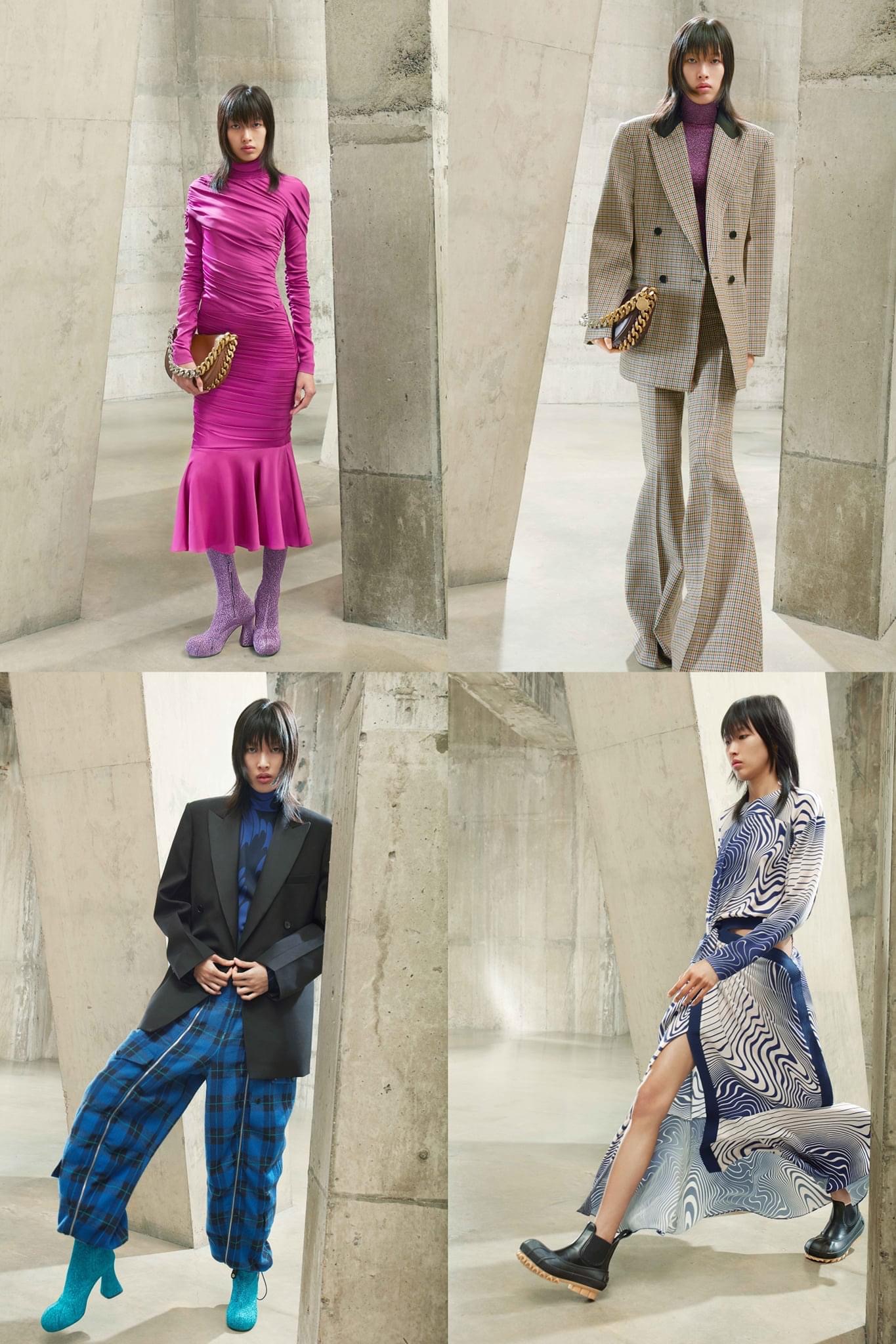 Phương Oanh làm người mẫu cho show của NTK Stella McCartney với 4 bộ trang phục.