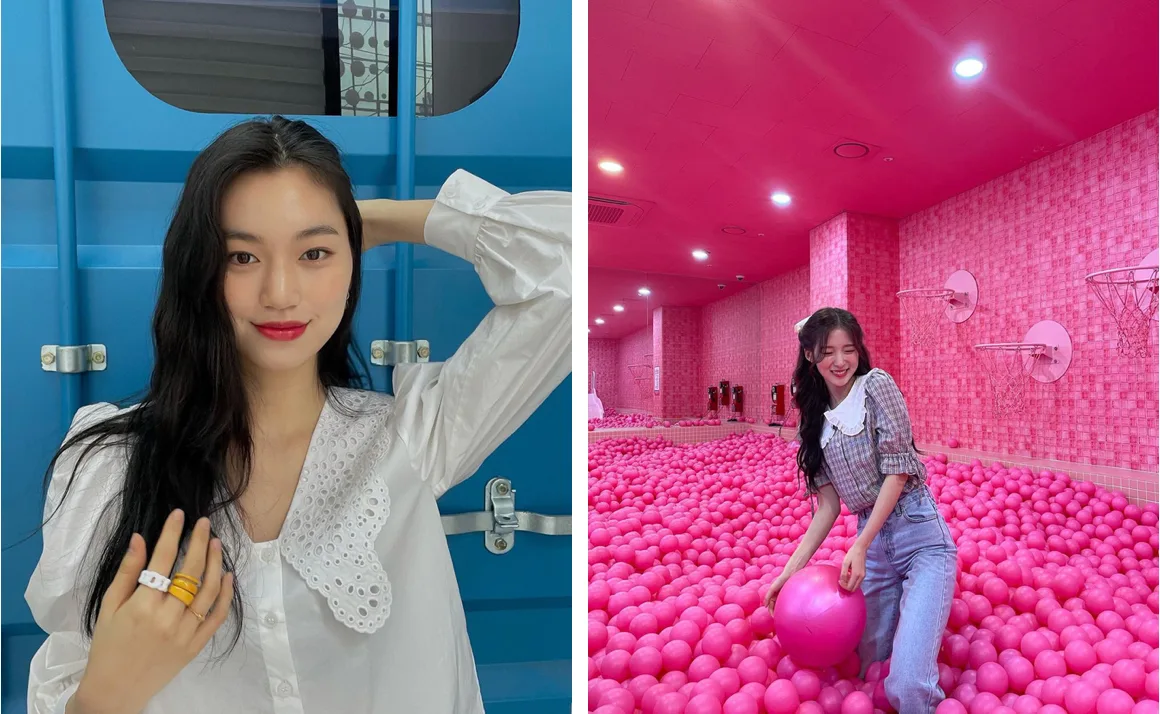 4 kiểu áo blouse mùa hè được sao Hàn tích cực lăng xê - Ảnh 1