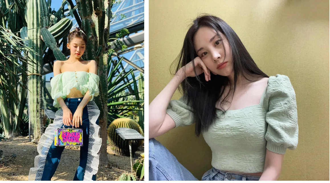 4 kiểu áo blouse mùa hè được sao Hàn tích cực lăng xê - Ảnh 2