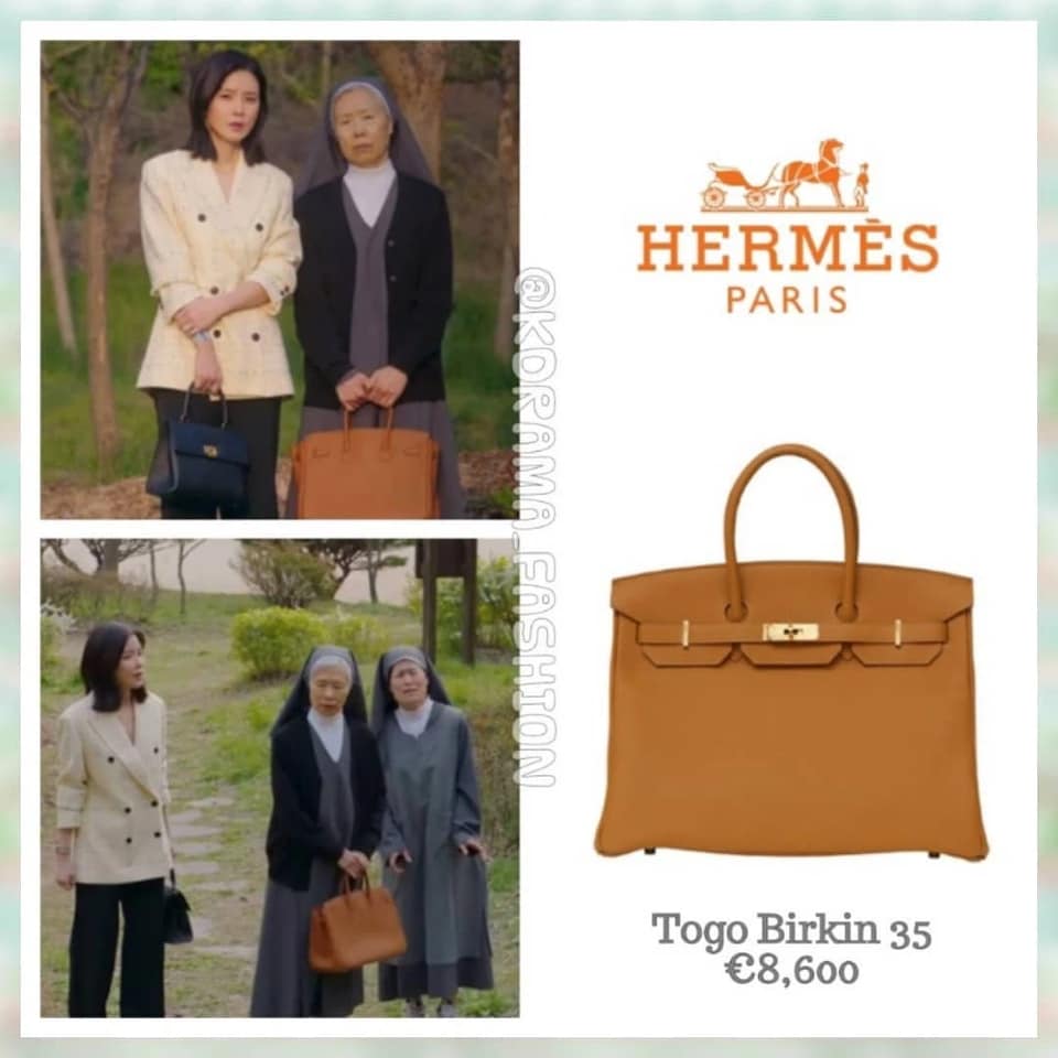 Một vị ma sơ cũng có thể xách chiếc túi Hermes Berkin Togo có giá 12.100 USD (khoảng 288 triệu đồng). Nhìn sơ thôi cũng nhận ra chiếc túi đình đám của nhà mốt Ý.