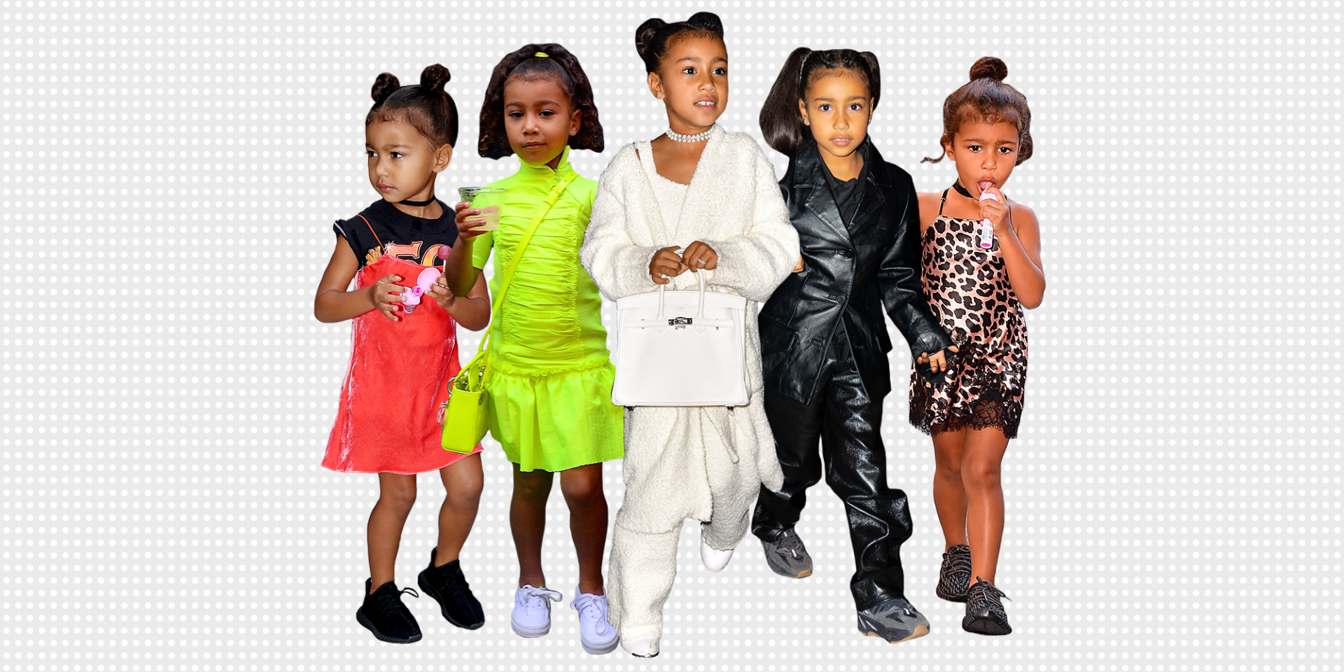 Gu thời trang đa dạng của con gái lớn nhà Kim Kardashian và Kanye West.