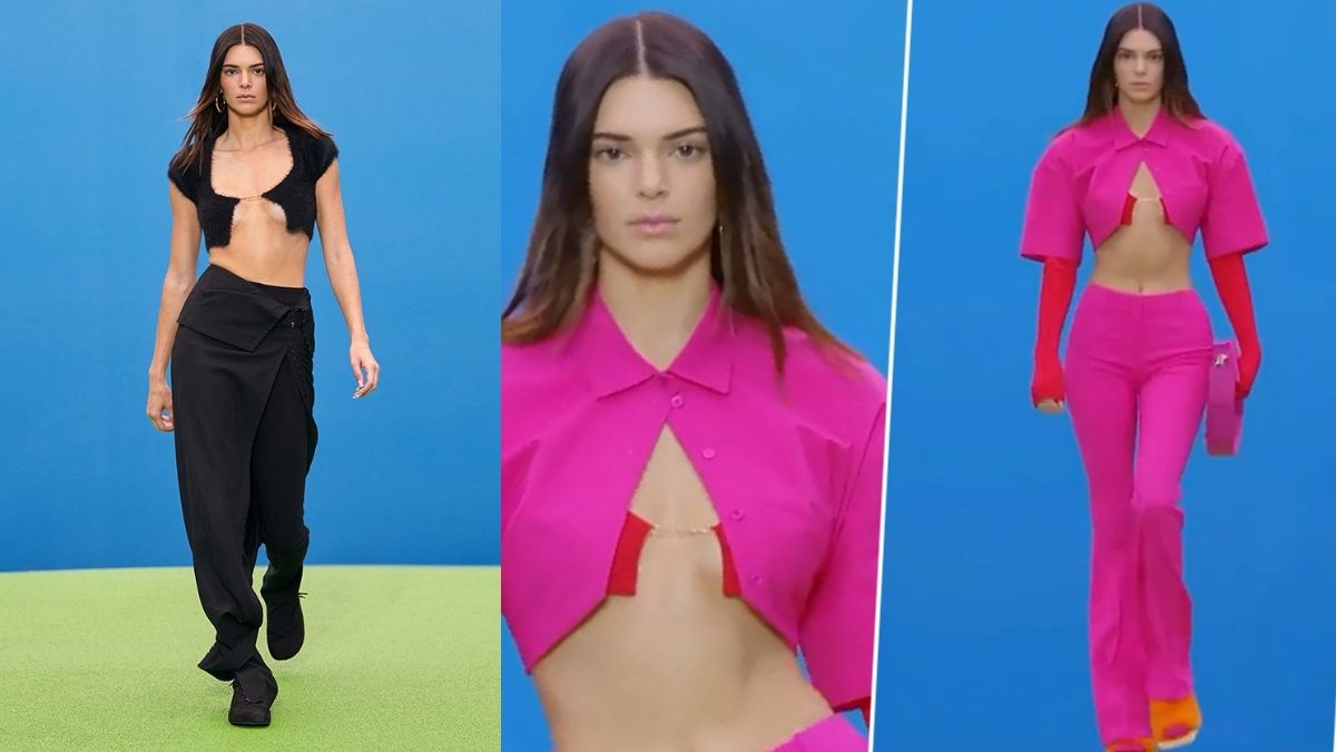 Kendall Jenner và dàn người mẫu diện mốt không nội y trong BST mới của Jacquemus