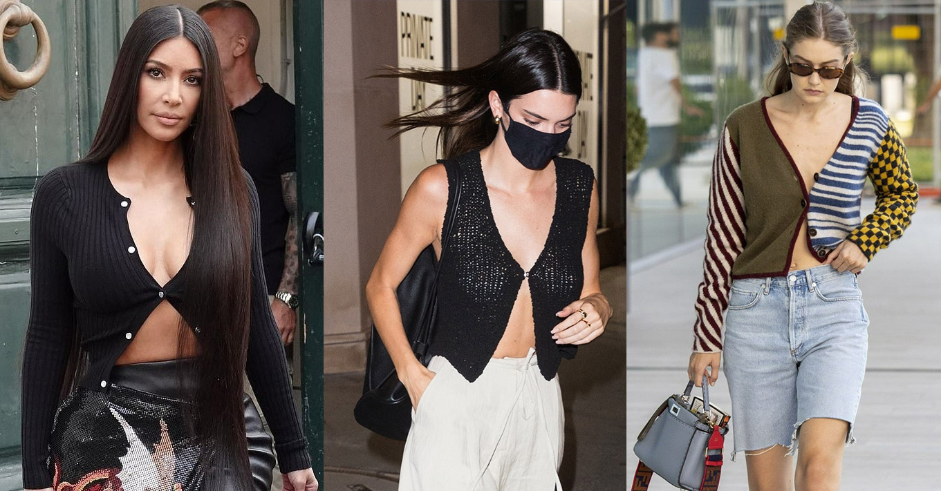 Mốt mặc áo cài một cúc, không nội y của Kendall Jenner và mỹ nhân Hollywood