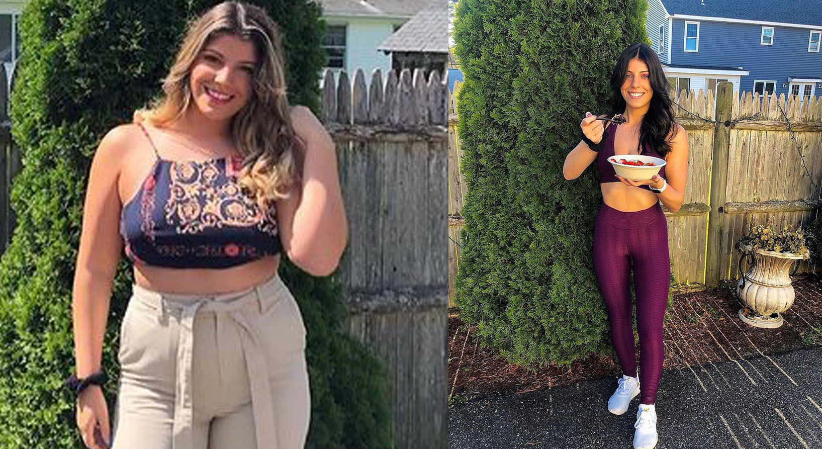 Cô gái "gây choáng" khi giảm hơn 30kg trong mùa dịch