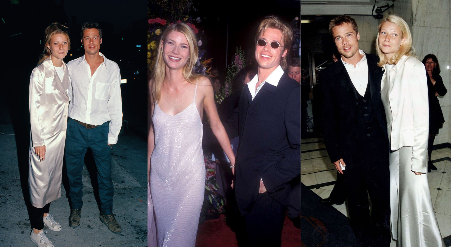 Thời trang Brad Pitt và Gwyneth Paltrow trên thảm đỏ.