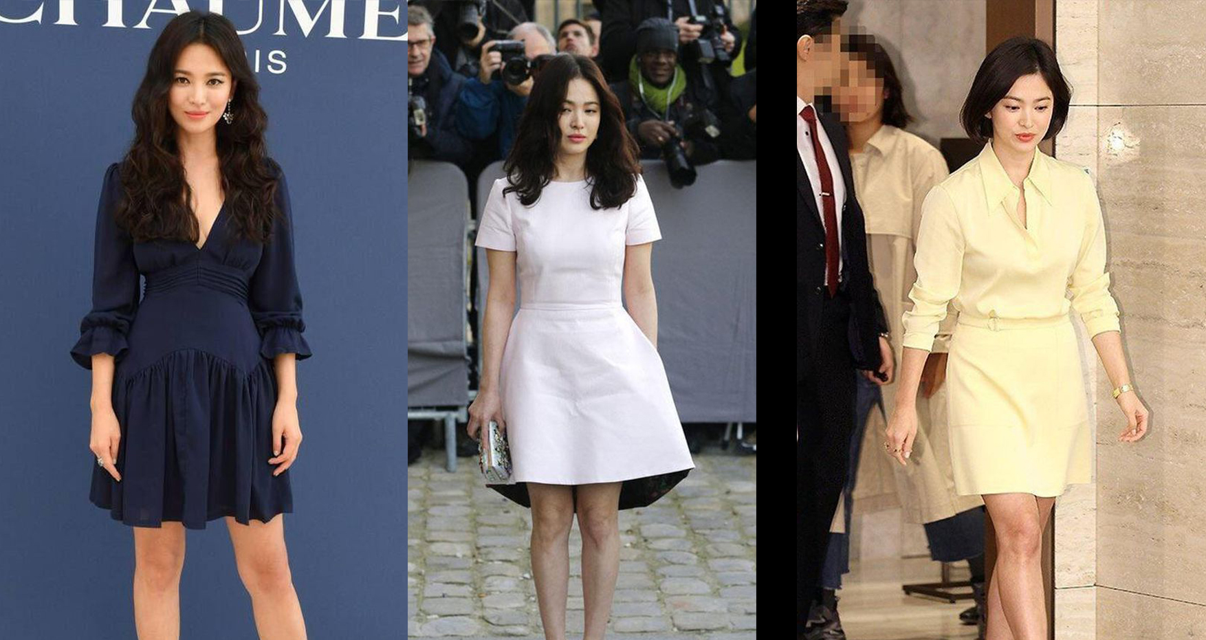 Song Hye Kyo bị trang phục yêu thích "phản chủ", lộ nhược điểm đôi chân