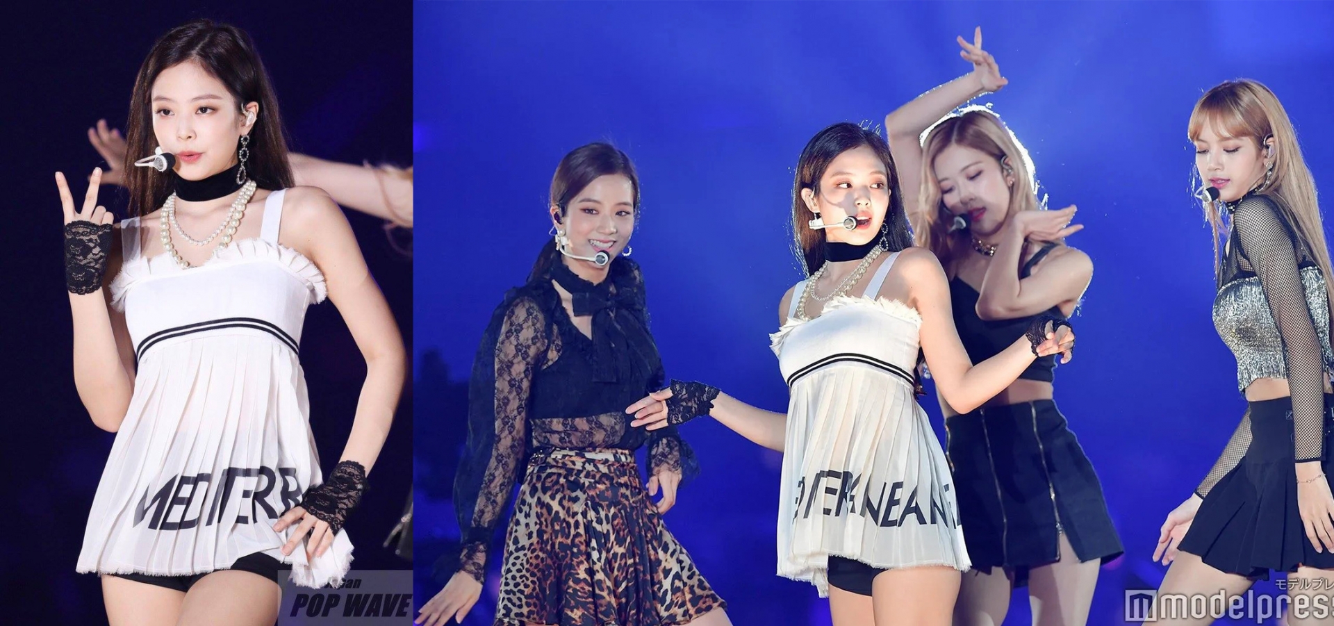 So với trang phục của thành viên khác, thời trang của Jennie hôm đó xuống phong độ hơn hẳn.