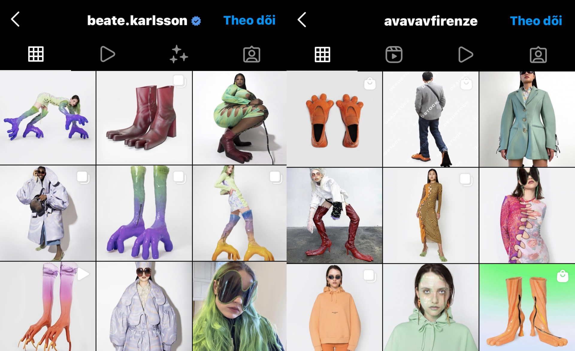 Bạn có thể ghé thăm Instagram @avavavfirenze hoặc @beate.karlsson để xem nhiều hơn những hình ảnh về bộ sưu tập. 