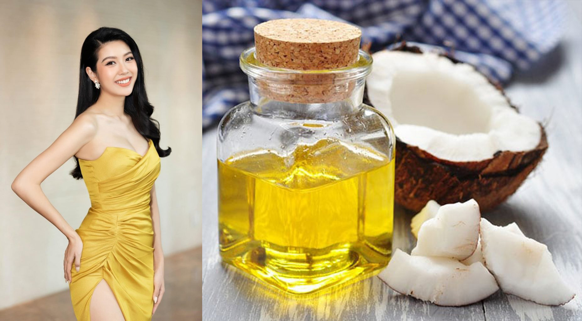 Theo chuyên gia, trong dầu dừa có chứa axit lauric, một loại axit béo có thể thấm sau vào tóc và phục hồi hư tổn từ bên trong.