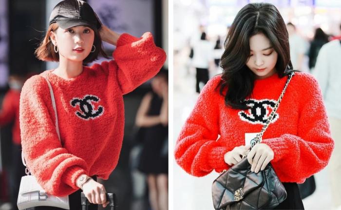 Chiếc áo sweater Chanel này vốn dĩ là item quốc dân, không chỉ Ngọc Trinh mà nhiều sao quốc tế khác cũng phải 'đua đòi' theo Jennie.