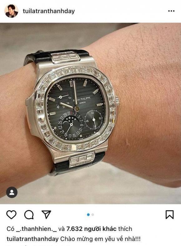 Cận cảnh chiếc đồng hồ đắt nhất trong BST đồng hồ tiền tỷ của Trấn Thành. 