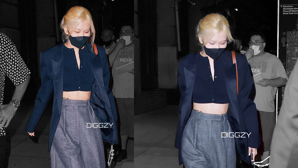 Trước tin đồn tham gia Met Gala 2021, Rosé trở thành tâm điểm đường phố New York với set đồ gần 100 triệu