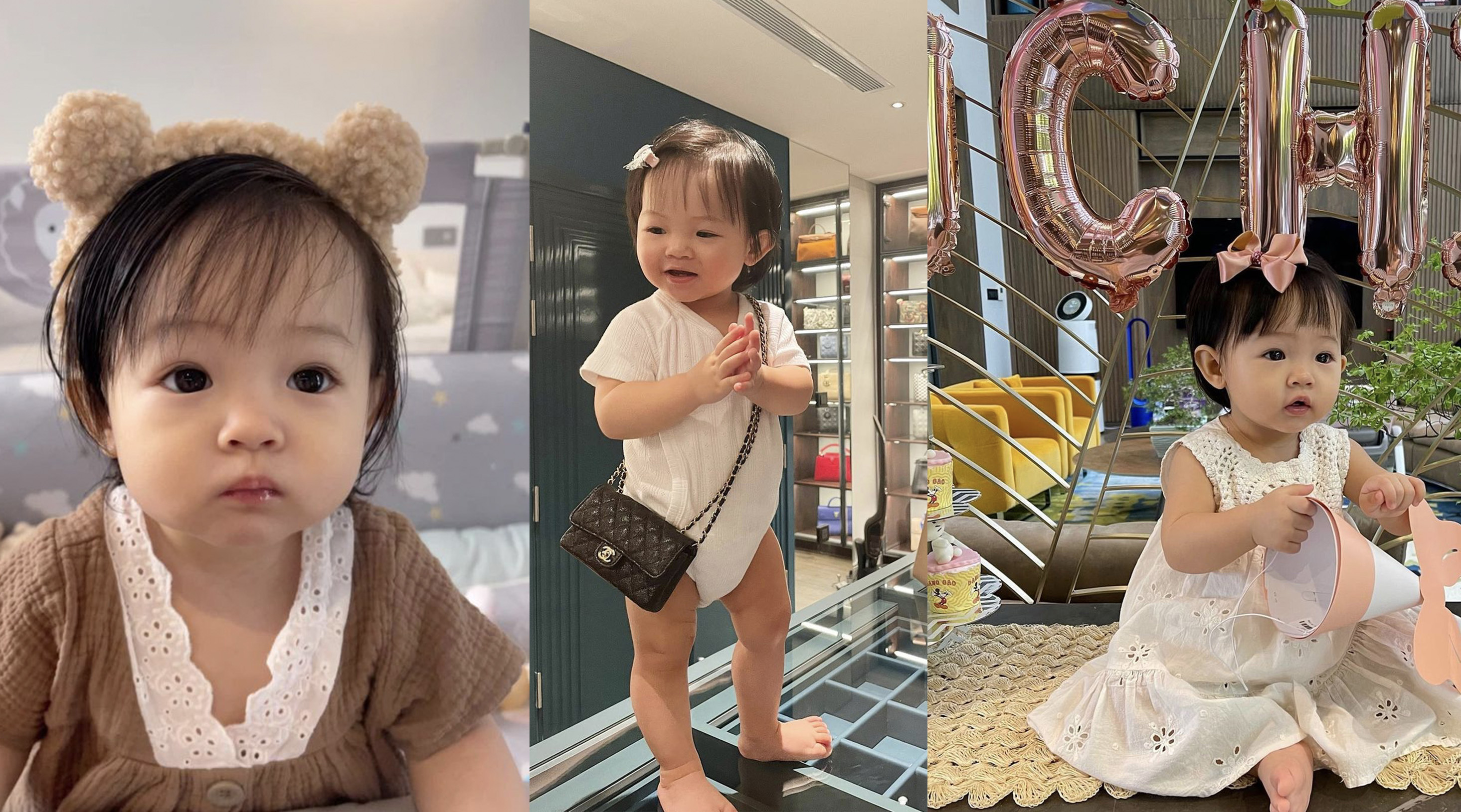 "Ái nữ" nhà Cường Đô La được ba mẹ tậu cho nguyên một tủ đồ trung tính 