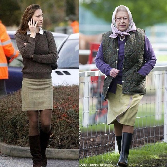Tư duy thời trang chuẩn Hoàng gia chính là một trong những lý do khiến Kate được khen ngợi về khoản ăn mặc.