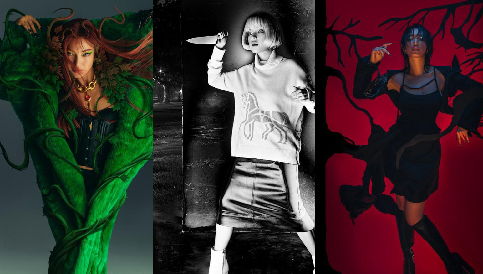 Mãn nhãn với màn hóa trang thành sát nhân, tiên cây của Châu Bùi cho mùa Halloween 2021